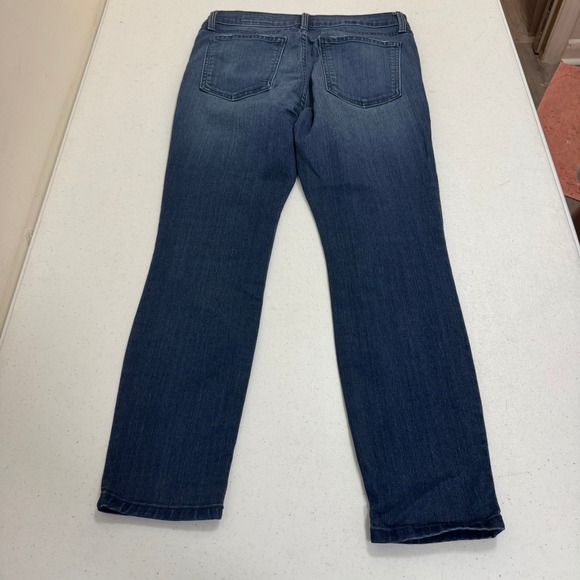 Pistola Slim Straight Jeans Womens 28 Dark Wash Blue Stretch  Made in USA - Picture 3 of 7